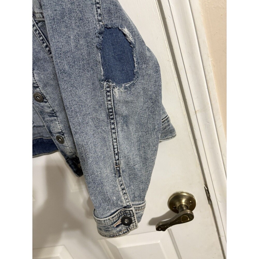 Torrid Denim Jacket Size 1 - Picture 4 of 16
